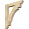 Ekena Millwork Merced Slat Rough Sawn Bracket, Douglas Fir, 4"W x 30"D x 34"H BKT04X30X34MRC06RDF - alternate 1